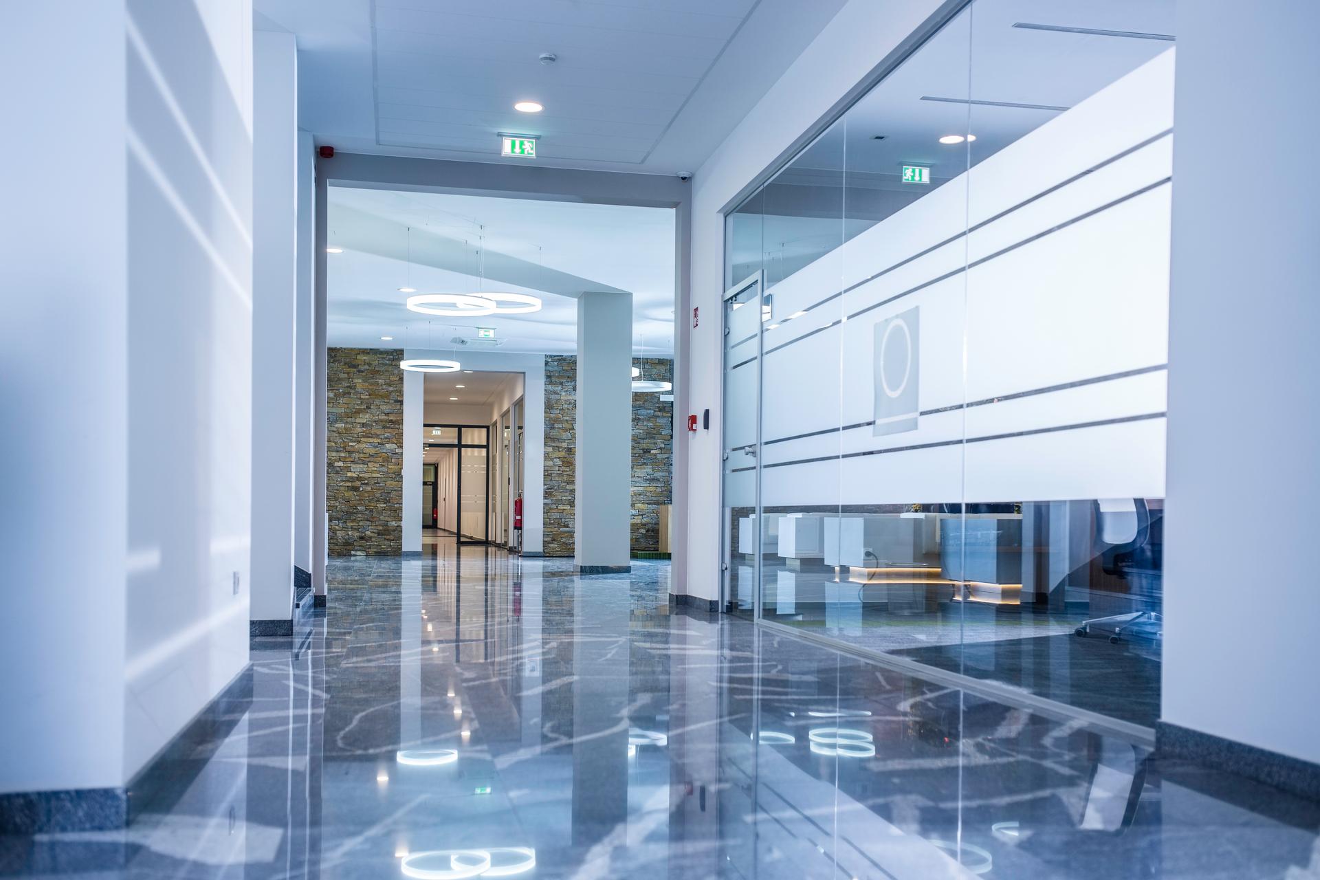 Modern Office Corridor